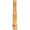 Ekena Millwork Saratoga Rough Sawn Timber Gable Bracket, Western Red Cedar, 60"W x 32"H x 4"D x 4"F, 13/12 Pitch GBW060X32X0404SAR00RWR - alternate 5